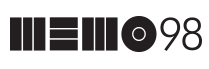 Logo partnera MEMO 98